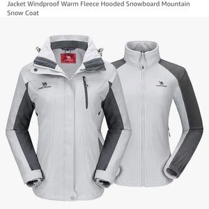 Camel Crown Women’s 3-1 Ski Jacket Waterproof/Windproof Ski Jacket M NWT